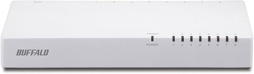 Amazon | バッファロー BUFFALO 10/100Mbps対応 プラスチック筺体 電源
