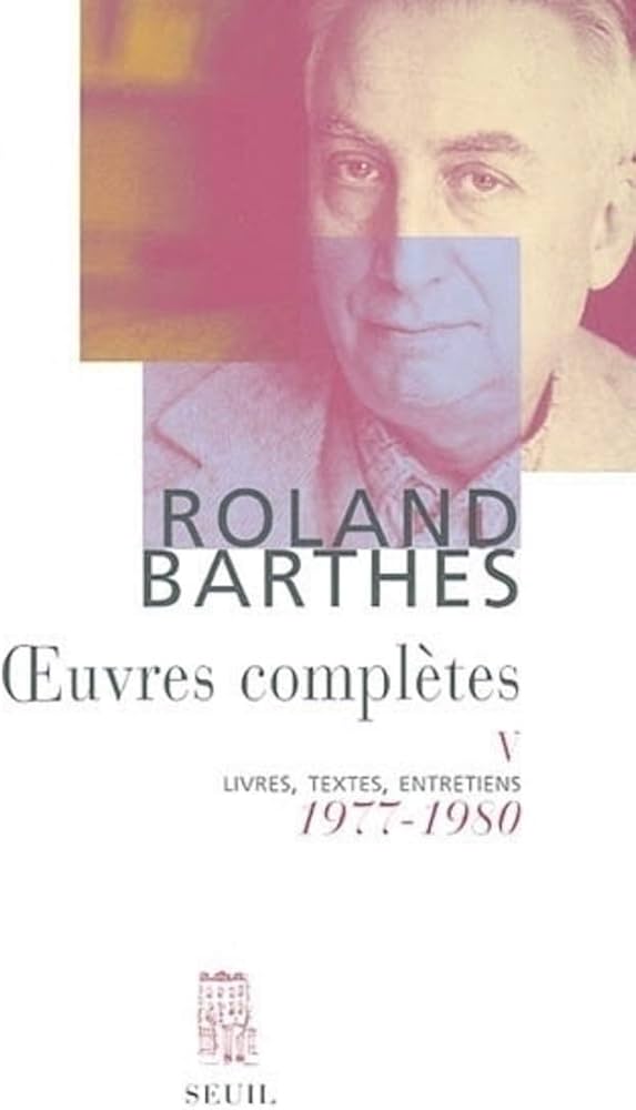Amazon.co.jp: Oeuvres complètes t.5 : Roland Barthes: 本