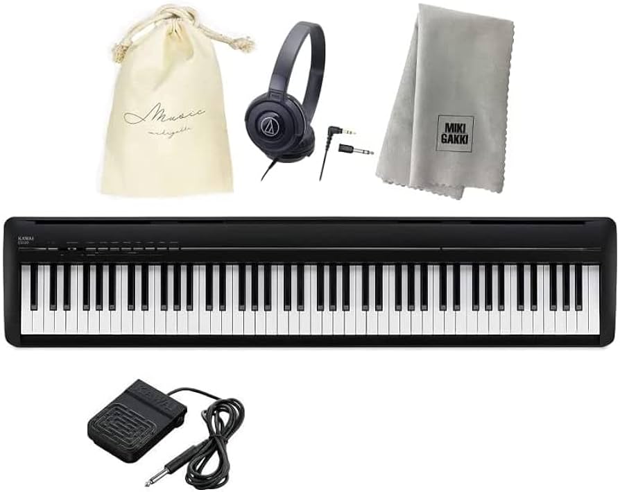 Amazon | KAWAI(カワイ) ES120 【ヘッドフォン、オリジナル巾着、楽器