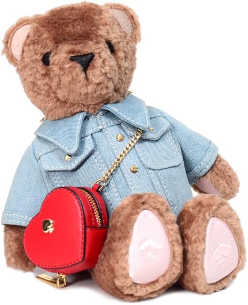 Amazon | [ケイトスペード] バッグ katespade テディベア ぬいぐるみ