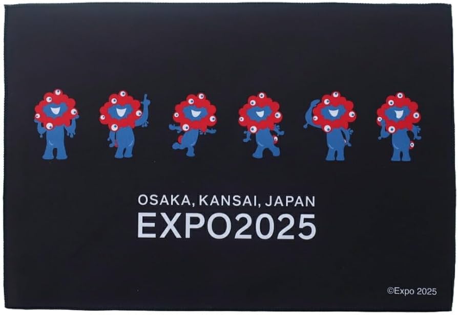 Amazon.co.jp: 2025大阪・関西万博 公式ライセンス商品 ハンカチ