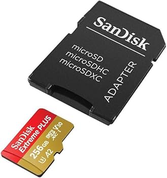 Amazon | SanDisk Extreme Plus 256GB microSDXC Card with Adapter