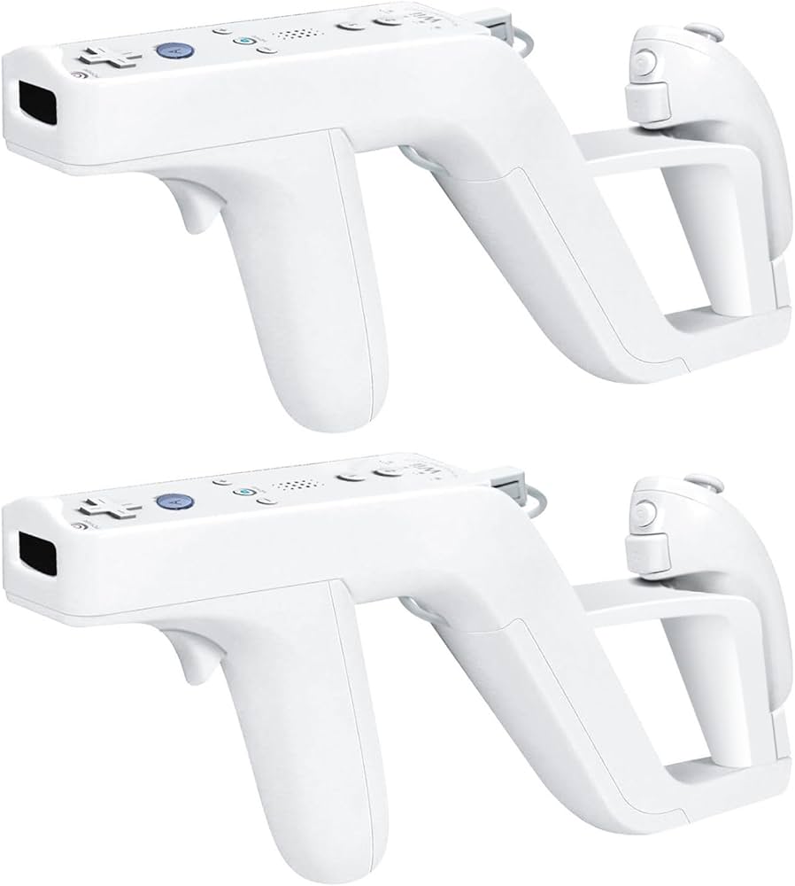 Amazon.co.jp: 2 x Zapperガンfor Wiiワイヤレスリモートコントローラ