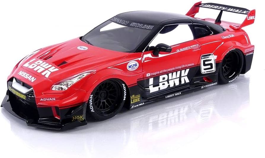 Amazon.com: 35GT-RR Ver.1 LB-Silhouette Works GT #5 RHD (Right