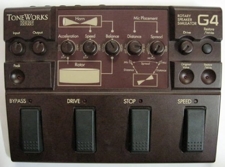 Amazon | ロータリー・スピーカー・シミュレータ KORG TONEWORKS G4