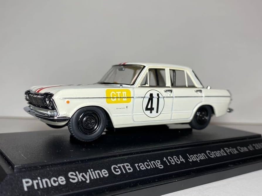 Amazon | エブロ 1/43 Prince Skyline GTB racing 1964 Japan Grand