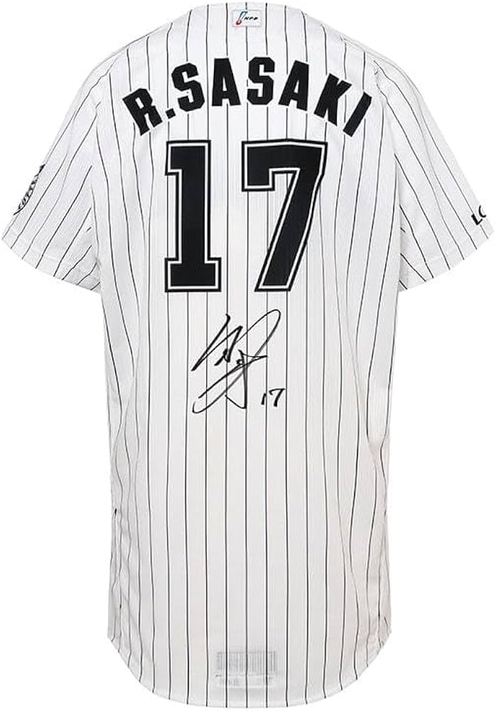 Amazon.co.jp: 千葉ロッテ 佐々木朗希 直筆サイン初勝利記念