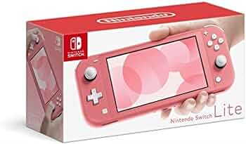 Amazon.com: Nintendo Switch Lite - Coral - Switch : Video Games