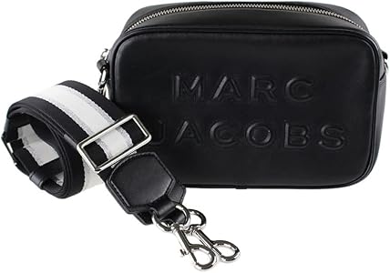 Marc Jacobs M0014465 Black/Silver Hardware Women's Flash Leather
