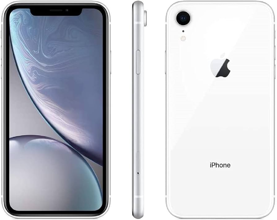 Amazon.com: Apple iPhone XR, 64GB, White - Fully Unlocked (Renewed