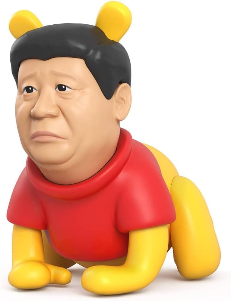 Amazon.co.jp: 習近平 くまのプーさん フィギュア Winnie Xi 土下座