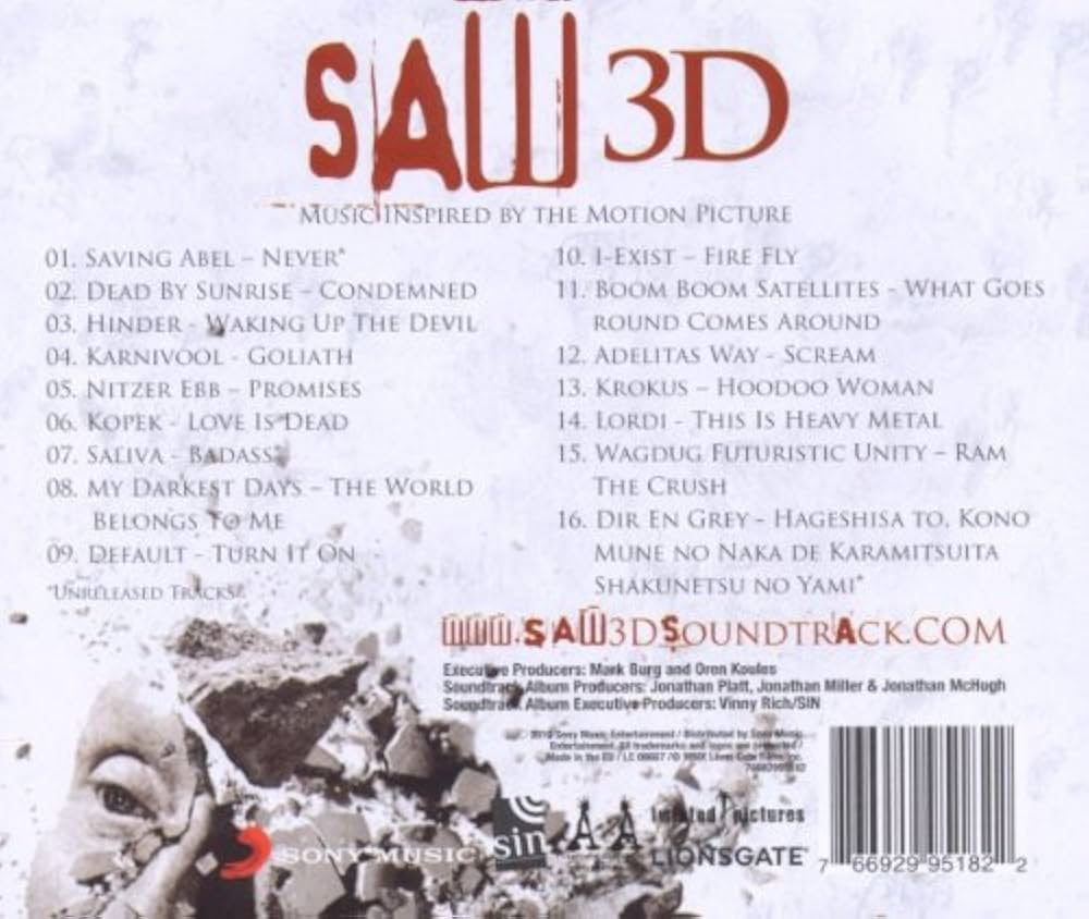 Various - Saw 3D - Amazon.com Music