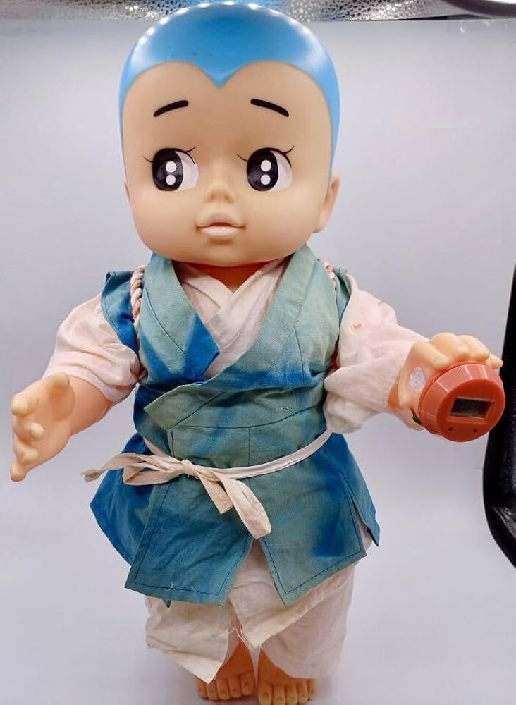 Amazon.co.jp: ビンテージ 特大サイズ 約44cm 一休さん ソフビ 人形