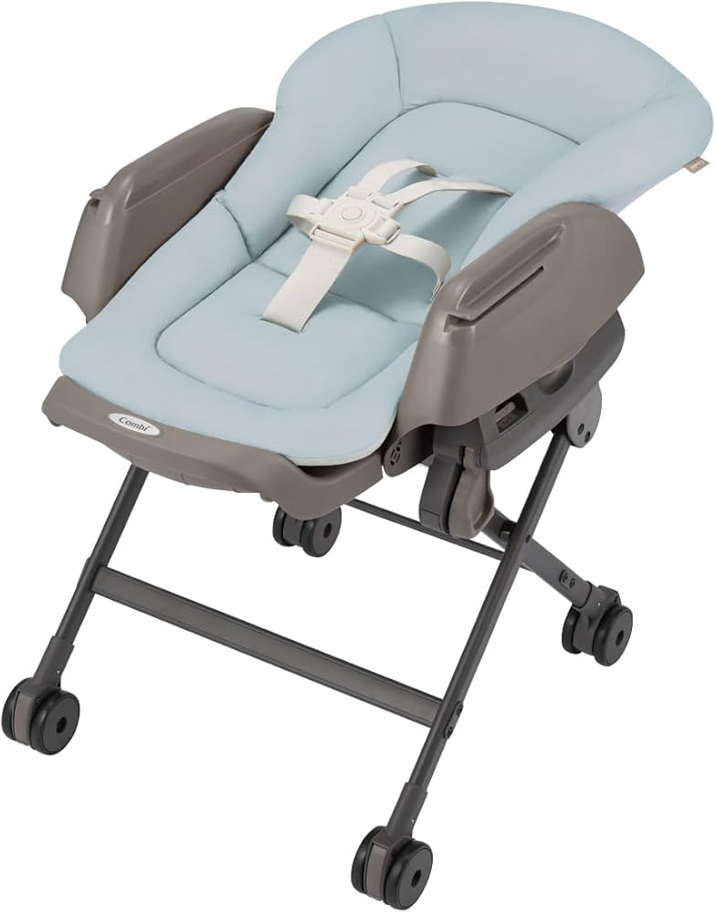 Amazon | Combi コンビ ハイローチェア ネムリラ Fit AQ ブルー 新生児
