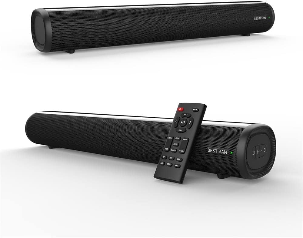 Amazon.co.jp: BESTISAN サウンドバー ARC対応 50W 2.0CH サブ