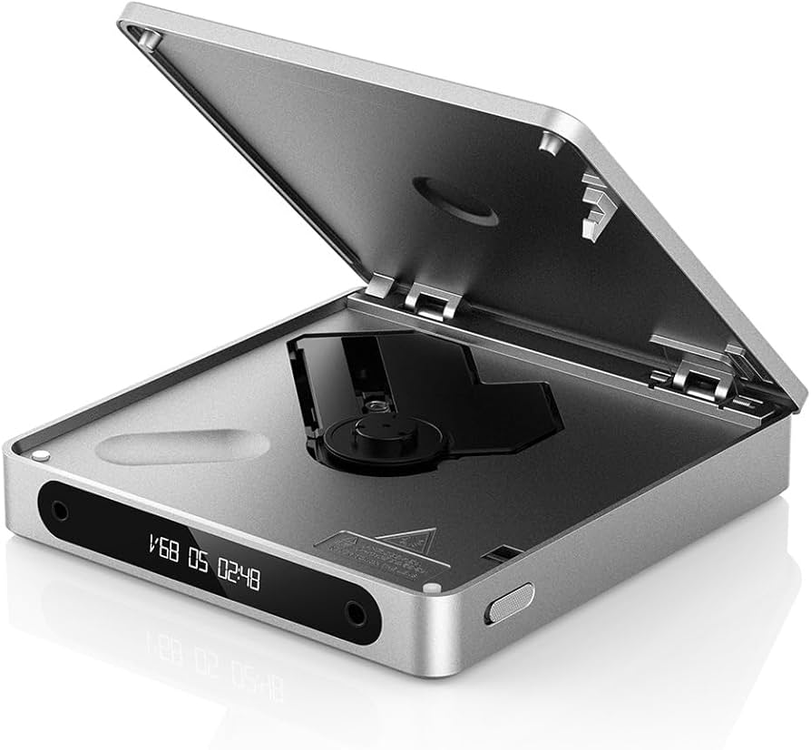 Amazon.co.jp: FIIO ポータブル CDプレーヤー DM13BT シルバー + 専用