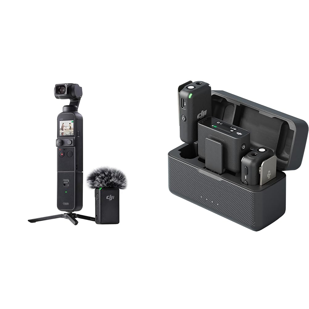 DJI Pocket 2 Creator Combo - 3 Axis Gimbal Stabilizer with 4K