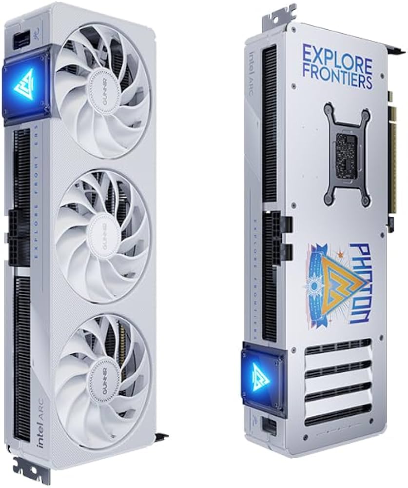 Amazon.com: WEELIAO GUNNIR Intel Arc B570 Photon 10G White