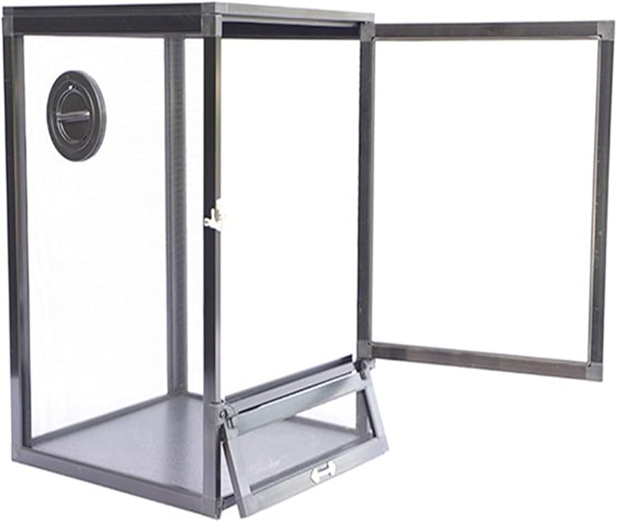 Amazon | 新しい爬虫類 ケージ、通気性 カメレオン繁殖メッシュケージ