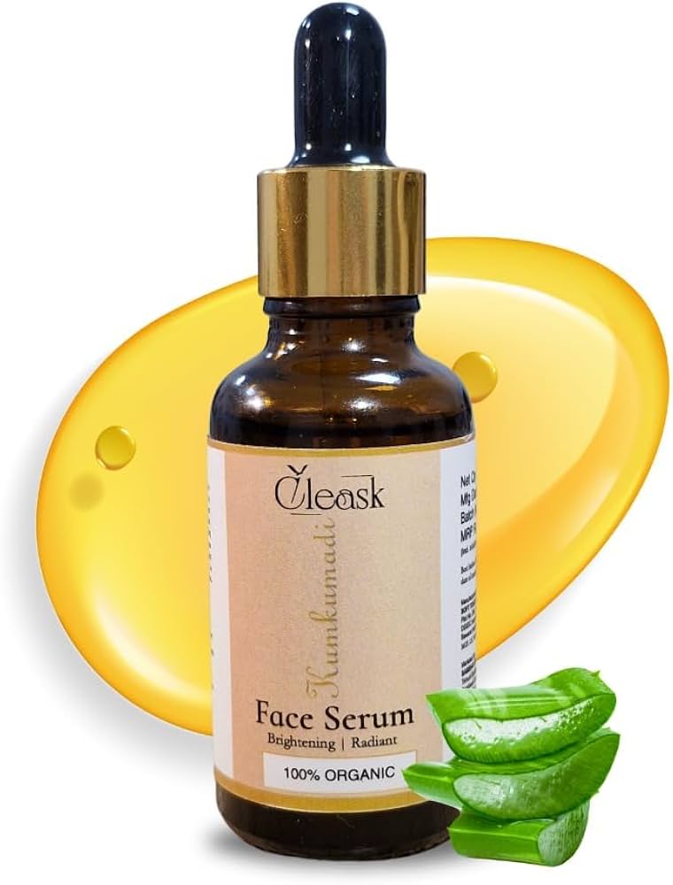Cleask | Face Serum for Glass Skin Hydrating & Brightening Formula