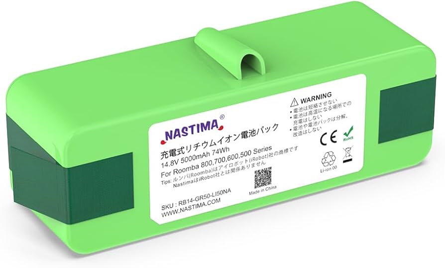 Amazon.co.jp: Nastima ルンバ バッテリー交換 ルンバ掃除ロボット 500