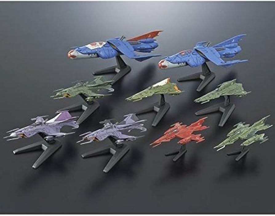 Amazon | 宇宙戦艦ヤマト 2199 メカコレ大ガミラス帝国軍艦載機セット