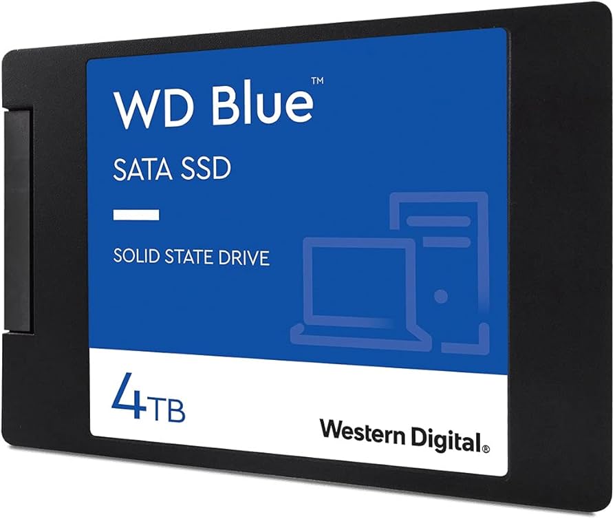 Amazon.com: Western Digital 4TB WD Blue 3D NAND Internal PC SSD