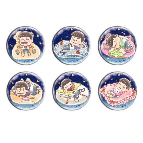 ☆全6種 えいがのおそ松さん 01 すやきゃら 缶バッジ