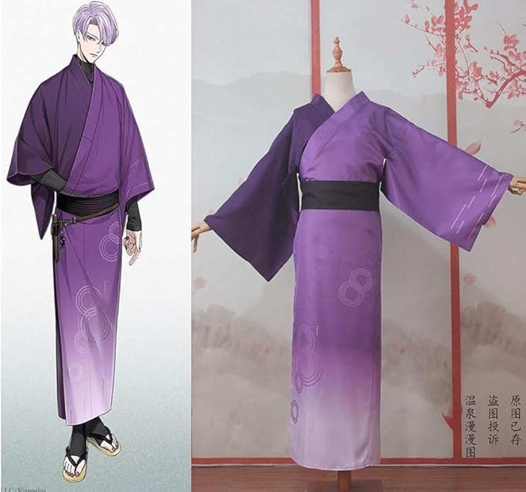 Amazon.co.jp: [QLPLYZON] 刀剣乱舞 刀剣男士 打刀「五月雨江」 浴衣