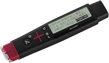 Amazon | シャープ ペン型スキャナー辞書 ナゾル 英和モデル BN-NZ1E