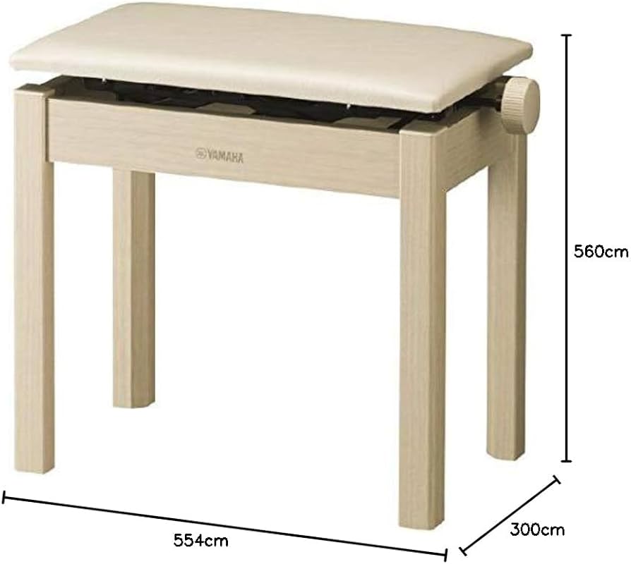 Amazon | YAMAHA BC-205 WA ホワイトアッシュ 高低自在椅子 ヤマハ