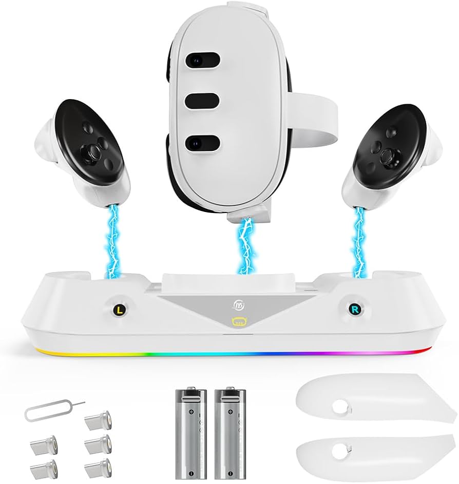 Amazon | sikiwind for Meta Quest 3 メタクエスト 3 用充電