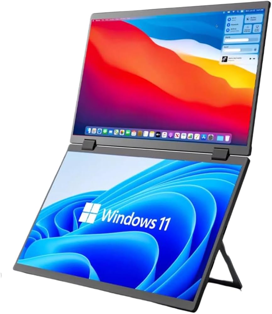 Amazon.co.jp: 15.6インチ デュアル モバイルモニター トリプル