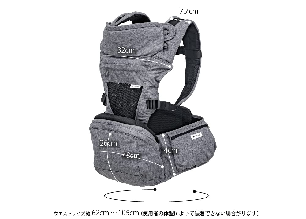 Amazon.co.jp: POLBAN PRIME ポルバンプライム 新生児から使えるヒップ