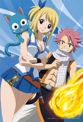 Amazon.co.jp: フェアリーテイル 300ピース ナツ、ルーシィ&ハッピー