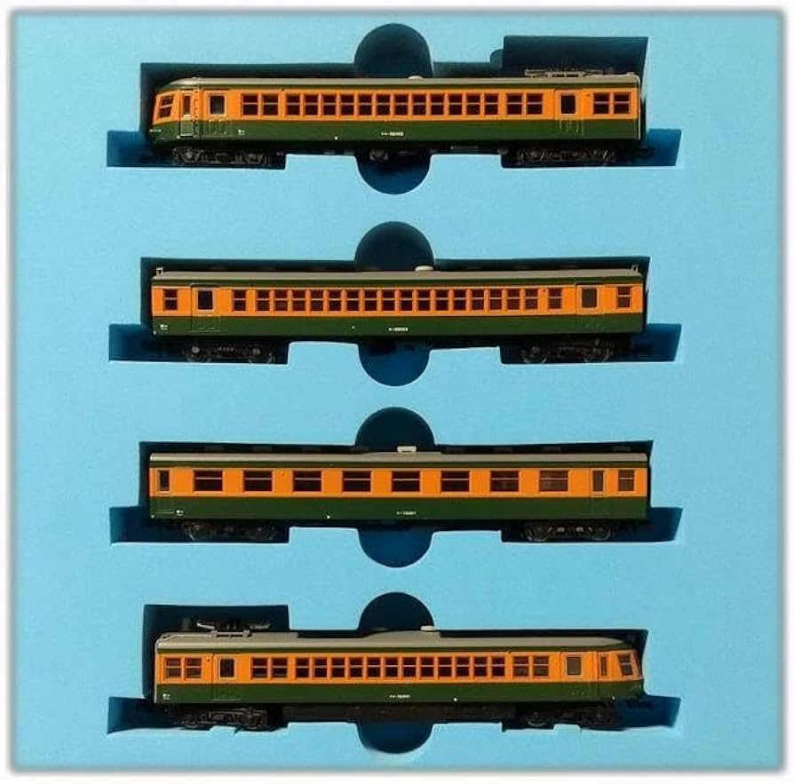 Amazon.co.jp: 国鉄 モハ52系 1次車 湘南色 4両セット A-0084 Nゲージ