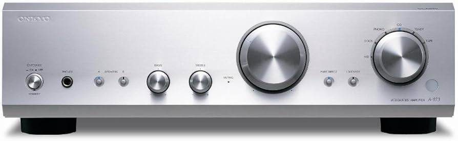 Amazon.co.jp: ONKYO プリメインアンプ 最大出力85W+85W A-973(S