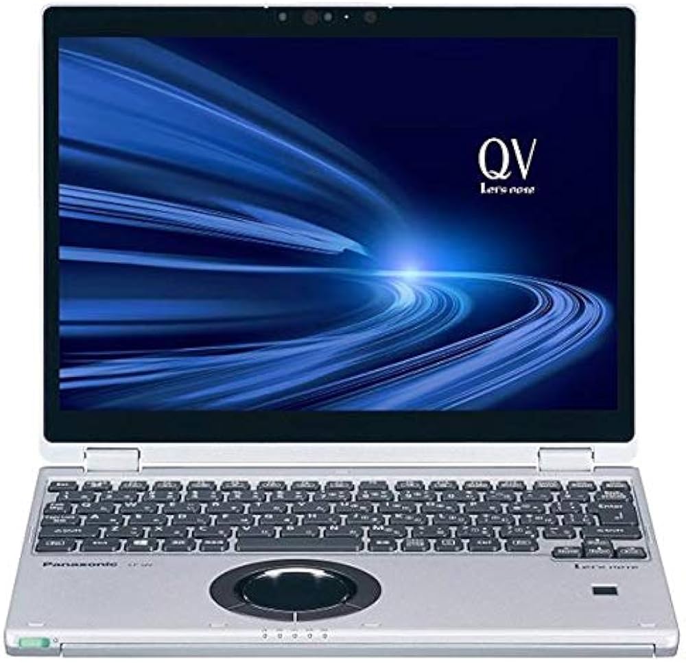 Amazon.co.jp: Panasonic Let's Note QV Series Laptop Black & Silver