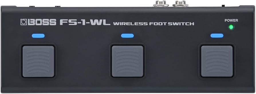 Amazon.com: BOSS FS-1-WL Compact Wireless Footswitch | Control