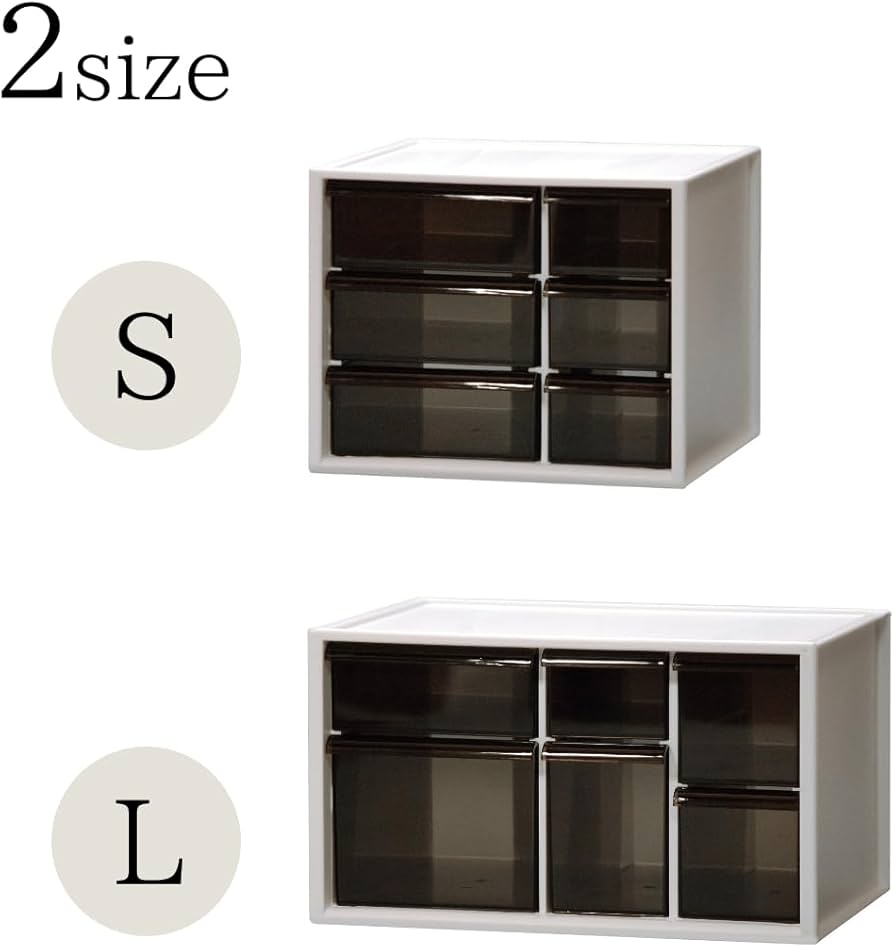 Amazon.co.jp: 伊勢藤(ISETO) 小物収納ケース アイケースS ホワイト 幅