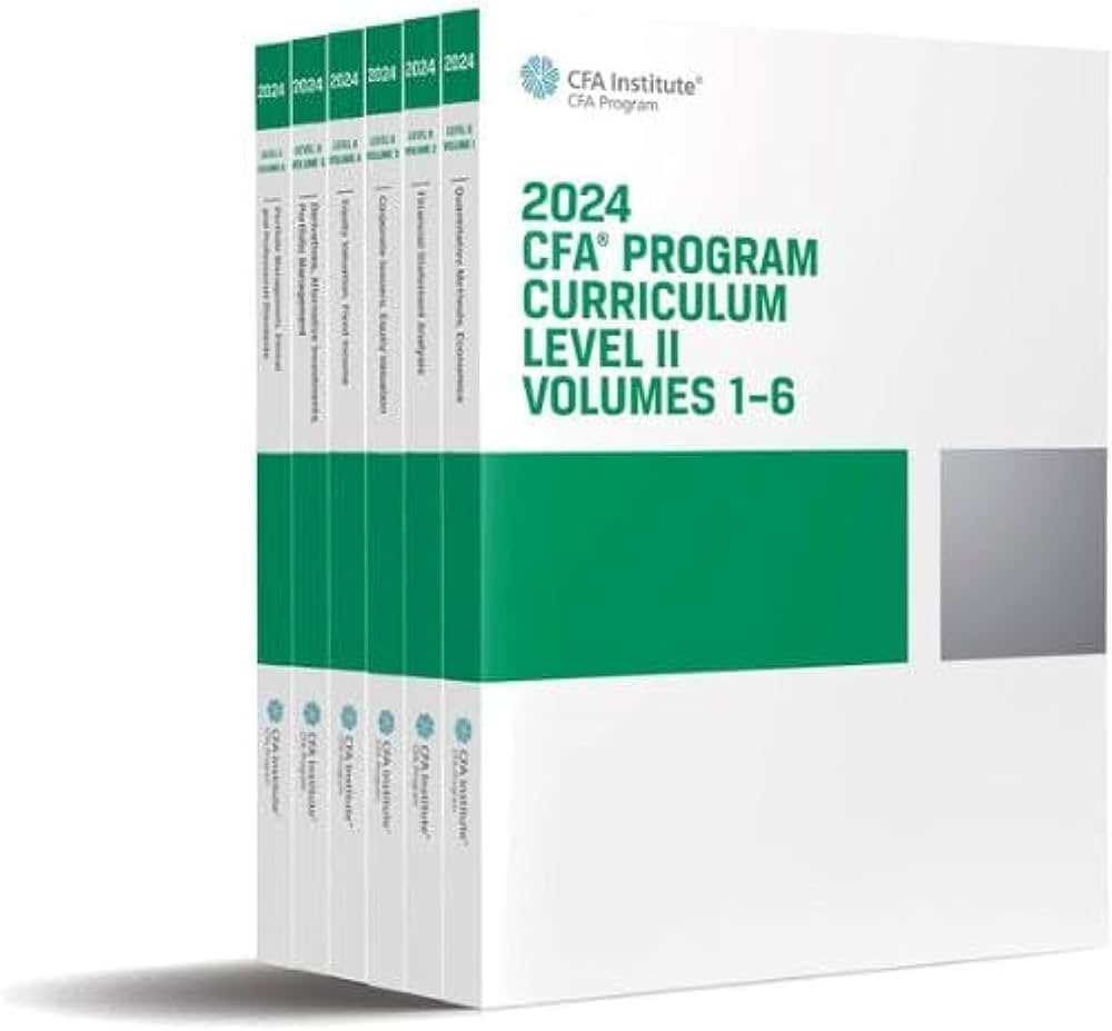 CFA Level 2 2024 SchweserNotes 全科目セット CFA Level 2 2024