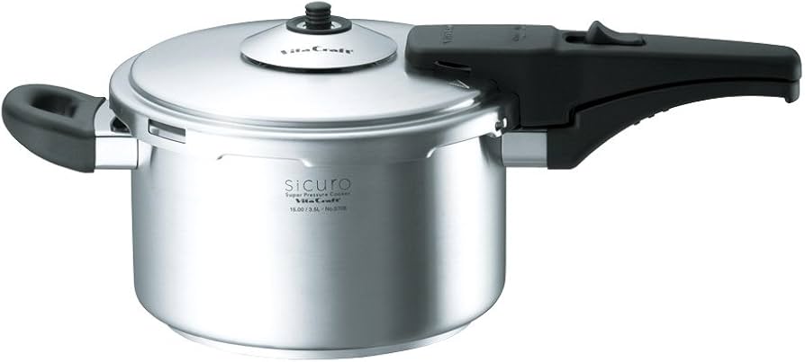 Amazon｜ビタクラフト 圧力鍋 片手 IH対応 10年保証 スーパー圧力鍋