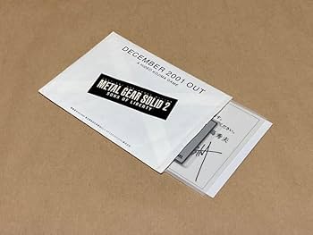 Amazon.co.jp: メタルギアソリッド2 プロモーション用 特製カード型CD