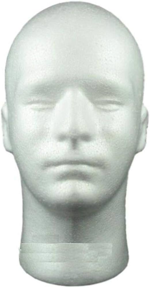 Amazon | 富士interior マネキン ヘッド 男性 頭部 軽量 ディスプレイ