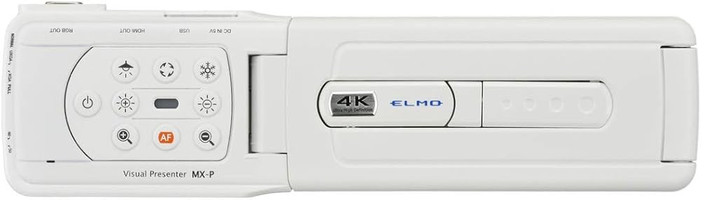 Amazon.co.jp: エルモ社 4Kコンパクト書画カメラ Visual Presenter MX