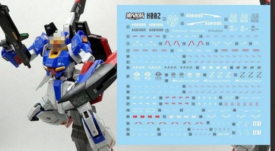 Amazon | ［HGUC 1：144］MSZ-006 Zガンダム（ゼータ）用水転写式
