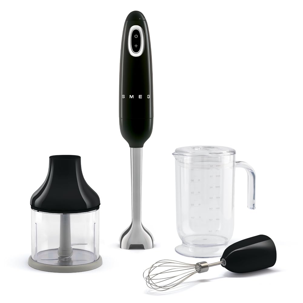 Amazon.com: SMEG Handheld Immersion Blender with Beaker, Chopping
