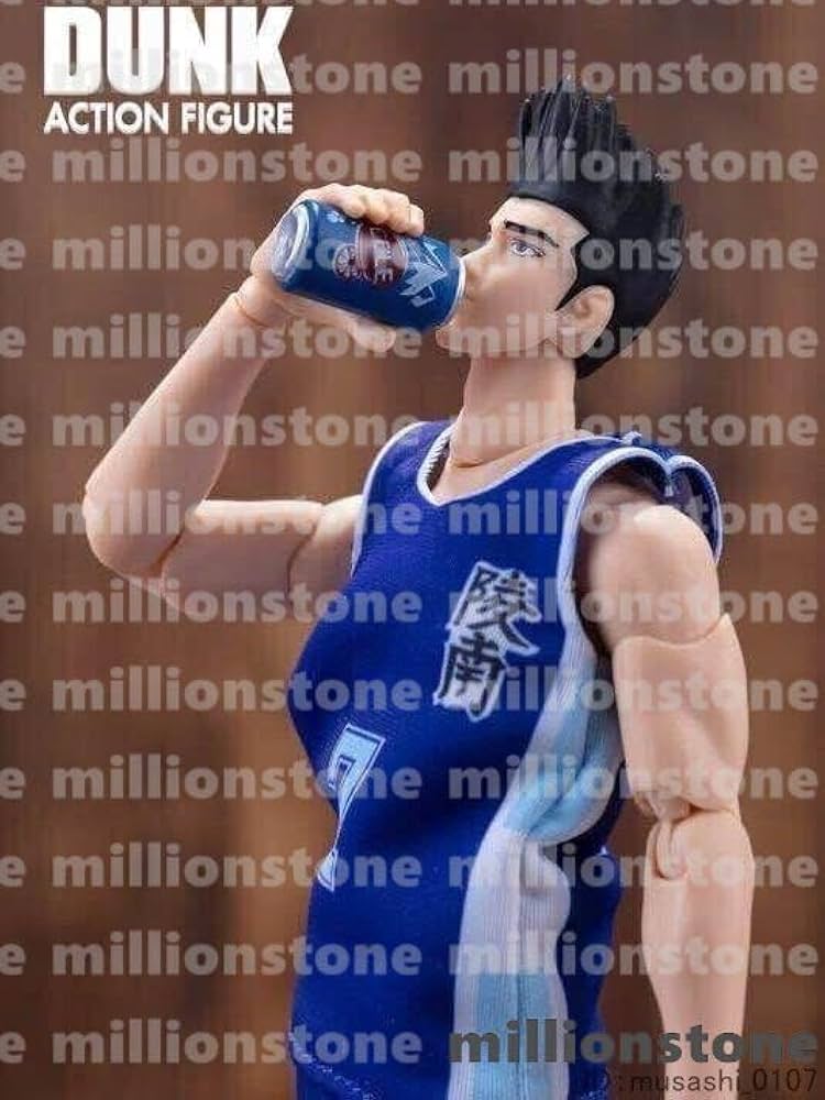 Amazon.co.jp: 仙道彰 完成品可動フィギュア 1/10 陵南7番 DUNK 大聖