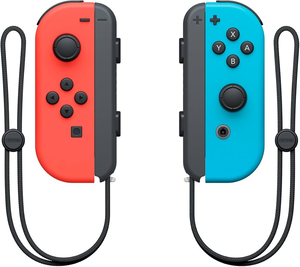 Amazon.com: Nintendo Joy-Con (L) neon red / (R) neon Blue : Video
