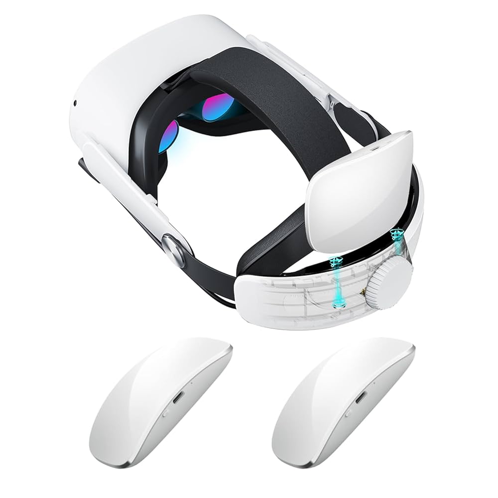 Quest 2 64GB （別売ヘッドストラップ付） Quest 2 64GB ヘッド